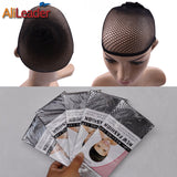 Cosplay Stretchable Elastic Hair Net Wig Cap Black